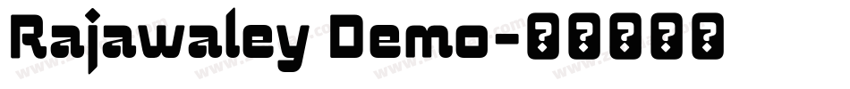 Rajawaley Demo字体转换